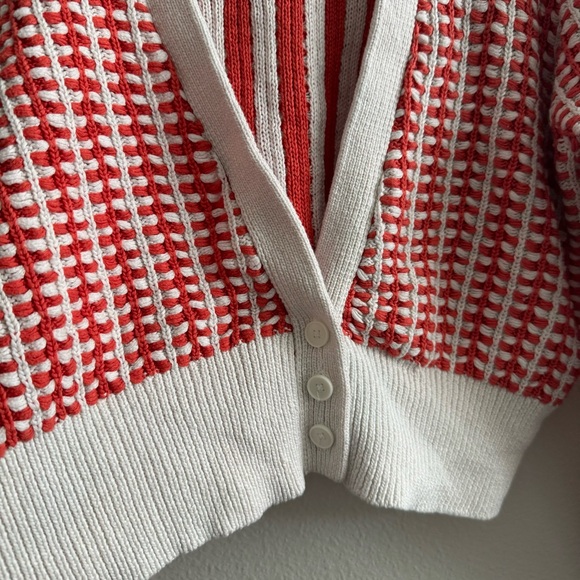 Anthropologie Maeve Bridget Cardigan Cropped Button Front Knit - Picture 5 of 11